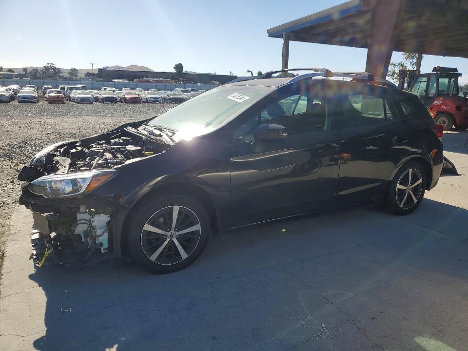 2020 Subaru Impreza VIN 4S3GTAD61L3712031 COPART salvage auction — FRONT END, Ca - Salvage Certificate, sold $675 on 2026-07-09 (photo 1)