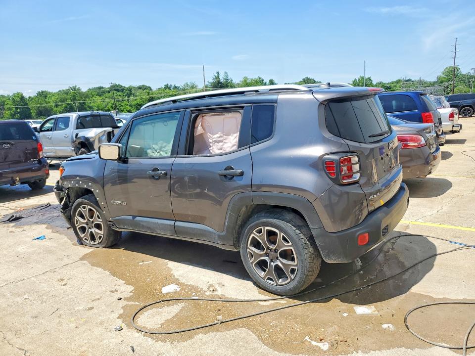 2016 Jeep Renegade VIN ZACCJBDT2GPD24906 COPART salvage auction — FRONT END, Ky - Bill Of Sale/Part Only/No Titl, sold $400 on 2026-07-08 (photo 2)