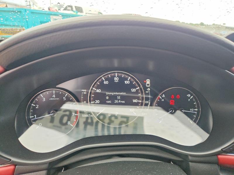 2021 Mazda 3 VIN JM1BPBML2M1301034 COPART salvage auction — HAIL, Salvage Title, sold $9,600 on 2026-08-24 (photo 9)