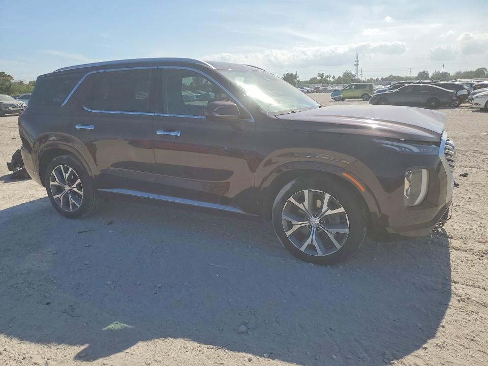 2021 Hyundai Palisade VIN KM8R54HE9MU275361 COPART salvage auction — FRONT END, FL - CERTIFICATE OF DESTRUCTION, sold $5,800 on 2026-07-02 (photo 4)