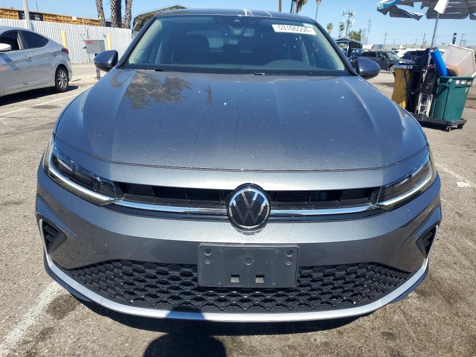 2025 Volkswagen Jetta VIN 3VWEX7BU0SM027867 COPART salvage auction — REAR END, Ca - Salvage Certificate, sold $11,500 on 2026-07-02 (photo 5)
