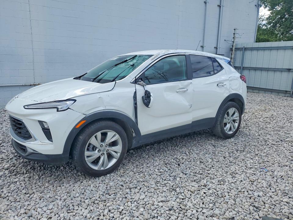 2024 Buick Encore VIN KL4AMBS22RB072753 COPART salvage auction — SIDE, Va - Cert Of Title - Salvage, sold $3,800 on 2026-07-07 (photo 1)