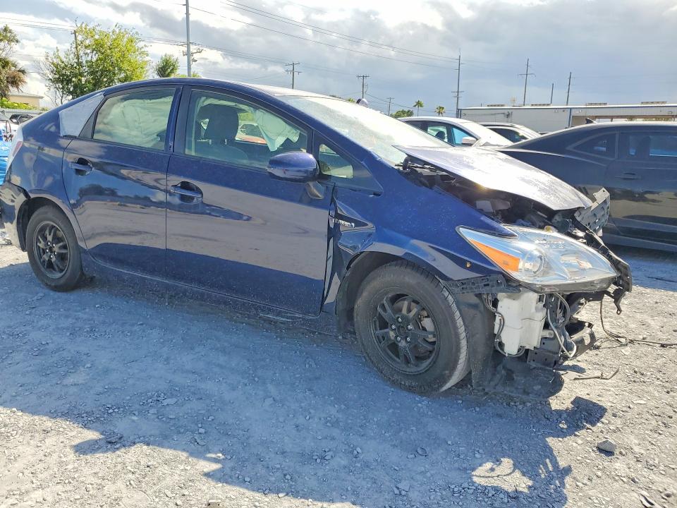 2014 Toyota Prius VIN JTDKN3DU8E1736789 COPART salvage auction — FRONT END, Fl - Cert Of Title Slvg Rebuildable, sold $850 on 2026-07-14 (photo 4)