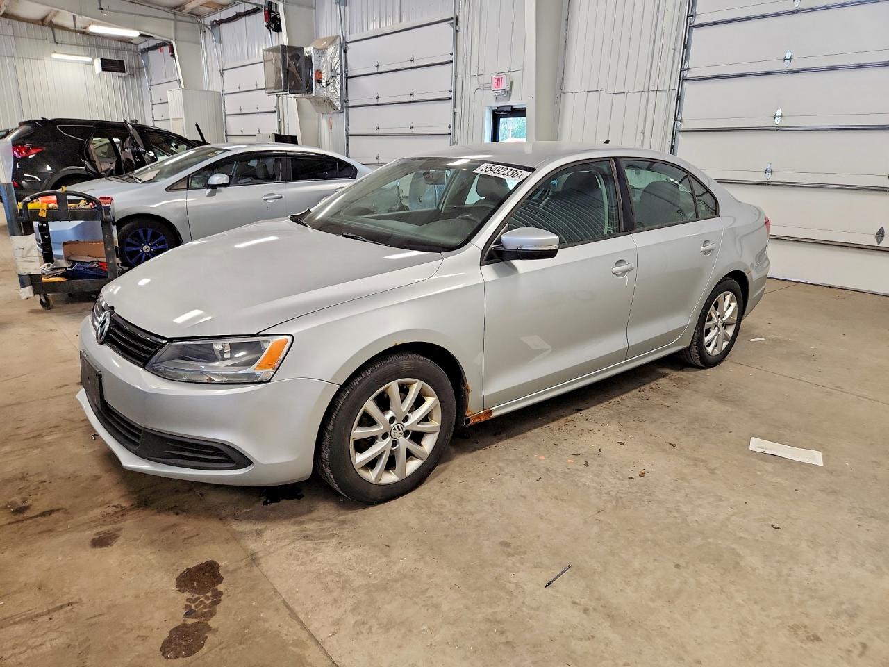2012 Volkswagen Jetta VIN 3VWDP7AJ8CM301840 COPART salvage auction — Front End, MN - CERT OF TITLE-SALVAGE, sold $525 on 2026-07-09 (photo 1)
