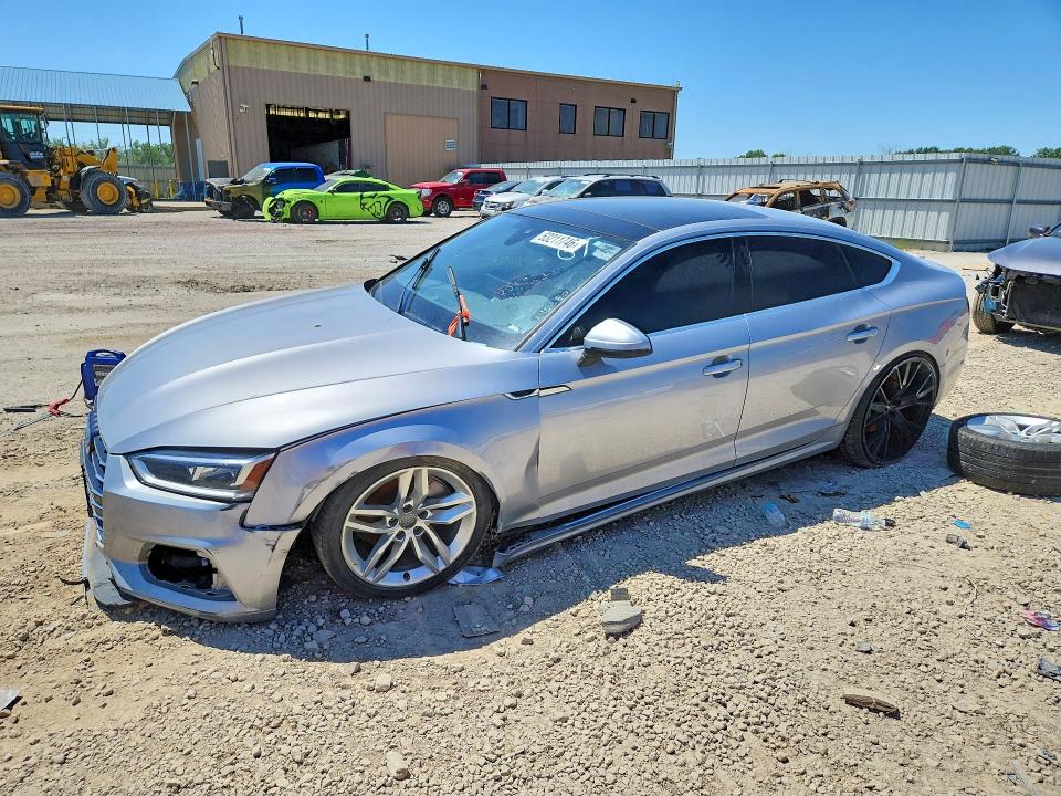 2019 Audi A5 VIN WAUANCF56KA054472 COPART salvage auction — UNDERCARRIAGE, Va - Certificate Of Title (P), sold $6,900 on 2026-07-09 (photo 1)