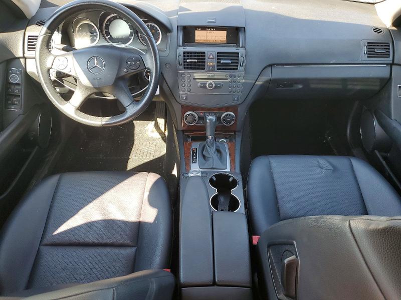 2010 Mercedes-benz C class VIN WDDGF8BB5AF430797 COPART salvage auction — FRONT END, Pa - Certificate Of Salvage, sold $1,300 on 2026-07-07 (photo 8)