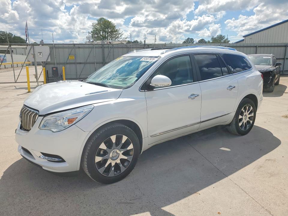 2017 Buick Enclave VIN 5GAKRCKD6HJ186070 COPART salvage auction — FRONT END, Ms - Cert Of Title-Salvaged, sold $4,100 on 2026-07-03 (photo 1)