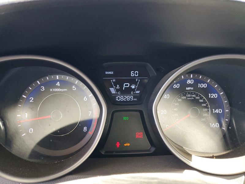 2014 Hyundai Elantra VIN KMHDH4AE6EU085868 COPART salvage auction — SIDE, Az - Cert Of Title - Salvage, sold $1,850 on 2026-07-02 (photo 9)