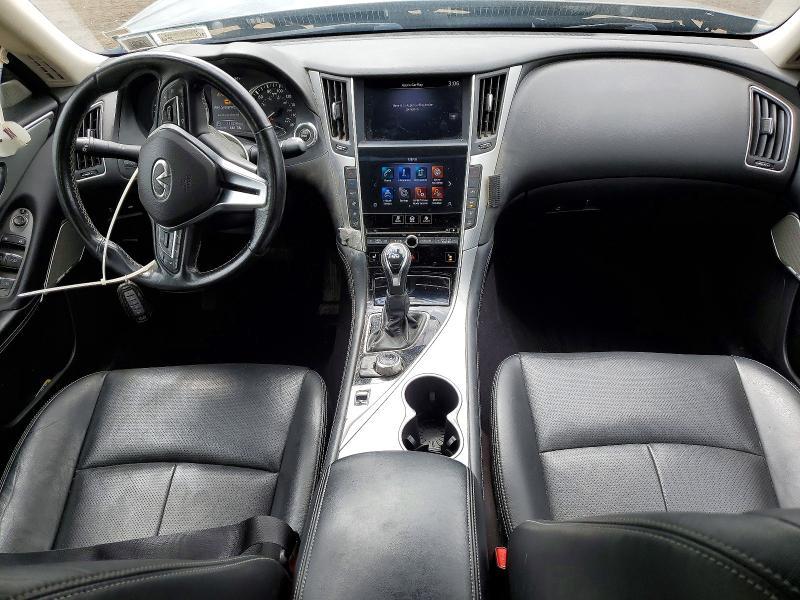 2021 Infiniti Q50 VIN JN1EV7BR2MM750092 COPART salvage auction — FRONT END, Ny - Cert Of Title-Salvage, sold $2,650 on 2026-07-07 (photo 8)