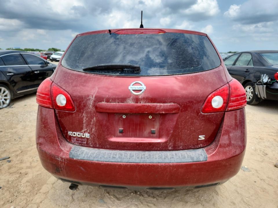 2009 Nissan Rogue sport VIN JN8AS58T49W053664 COPART salvage auction — FRONT END, Tx - Salvage Vehicle Title, sold $375 on 2026-07-30 (photo 6)
