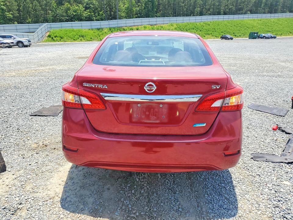 2014 Nissan Sentra VIN 3N1AB7AP2EL646754 COPART salvage auction — FRONT END, NC - SALVAGE CERTIFICATE OF TITLE, sold $750 on 2026-07-02 (photo 6)