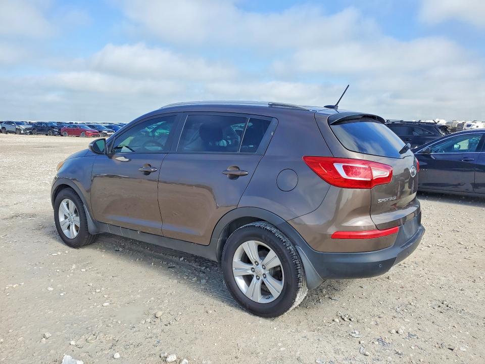 2012 Kia Sportage VIN KNDPB3A26C7311387 COPART salvage auction — MECHANICAL, Tx - Certificate Of Title, sold $1,400 on 2026-07-02 (photo 2)