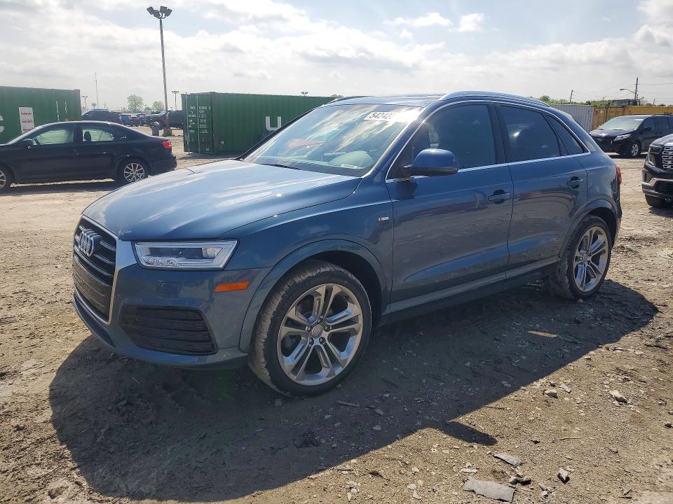 2016 Audi Q3 VIN WA1GFCFS9GR016477 COPART salvage auction — SIDE, In - Cert Of Title-Salvage Title, sold $3,550 on 2026-07-17 (photo 1)