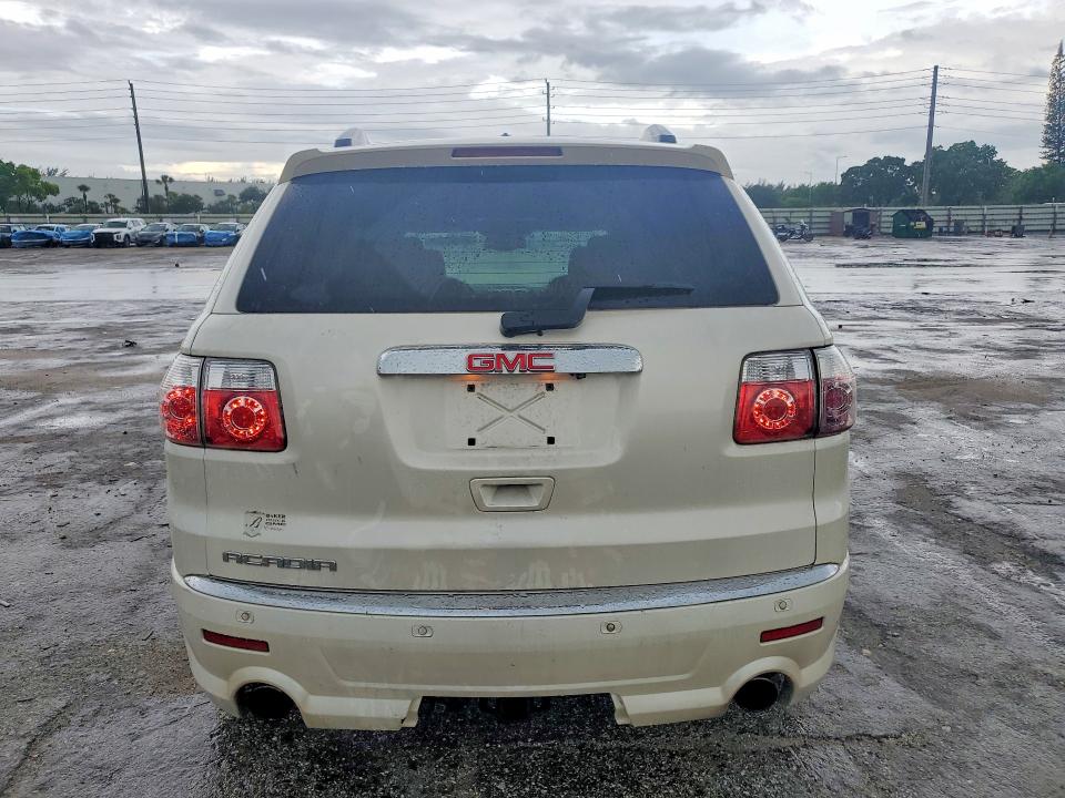 2011 Gmc Acadia VIN 1GKKRTED1BJ391348 COPART salvage auction — MECHANICAL, Fl - Cert Of Title-Rebuilt (P), sold $375 on 2026-07-21 (photo 6)