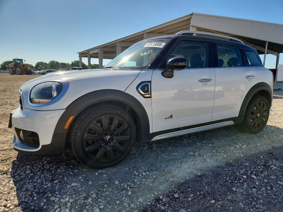 2019 Mini VIN WMZYT5C59K3J88677 COPART salvage auction — FRONT END, Fl - Cert Of Title Slvg Rebuildable, sold $3,950 on 2026-07-08 (photo 1)