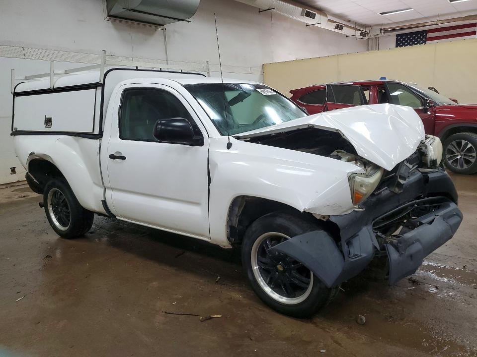 2012 Toyota Tacoma VIN 5TFNX4CN1CX014114 COPART salvage auction — FRONT END, MI - CERTIFICATE OF TITLE, sold $1,050 on 2026-07-22 (photo 4)