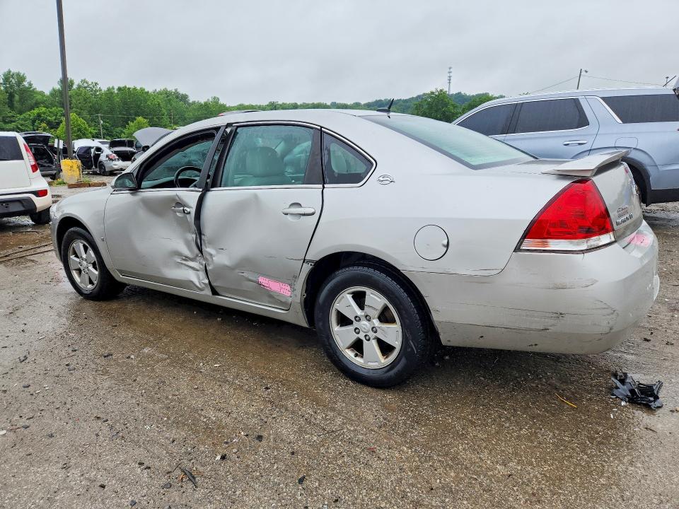 2008 Chevrolet Impala VIN 2G1WT58K881350571 COPART salvage auction — SIDE, KY - BILL OF SALE/PART ONLY/NO TITL, sold $350 on 2026-07-02 (photo 2)