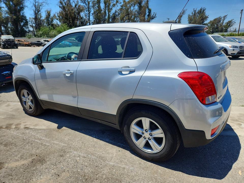2022 Chevrolet Trax VIN KL7CJKSM7NB525121 COPART salvage auction — FRONT END, CA - SALVAGE CERTIFICATE, sold $4,500 on 2026-07-02 (photo 2)