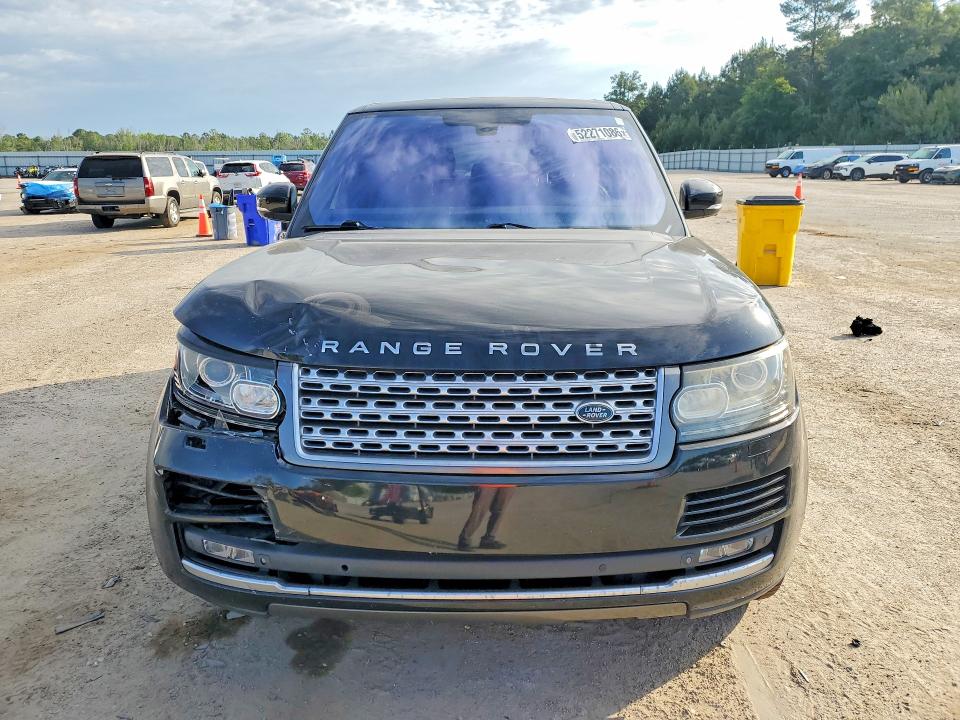 2013 Land rover RANGE ROVER VIN SALGS2EF6DA120332 COPART salvage auction — FRONT END, Sc - Cert Of Title-Salvage, sold $4,700 on 2026-07-22 (photo 5)