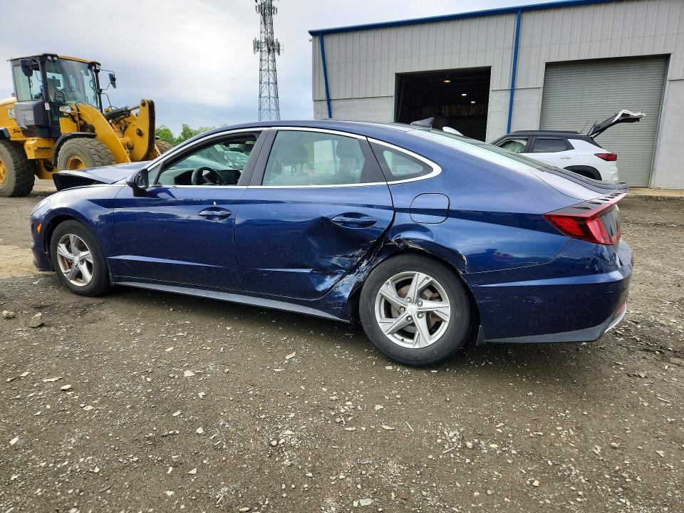 2021 Hyundai Sonata VIN 5NPEG4JA5MH086446 COPART salvage auction — FRONT END, Nj - Cert Of Title-Salvage, sold $2,050 on 2026-07-20 (photo 2)