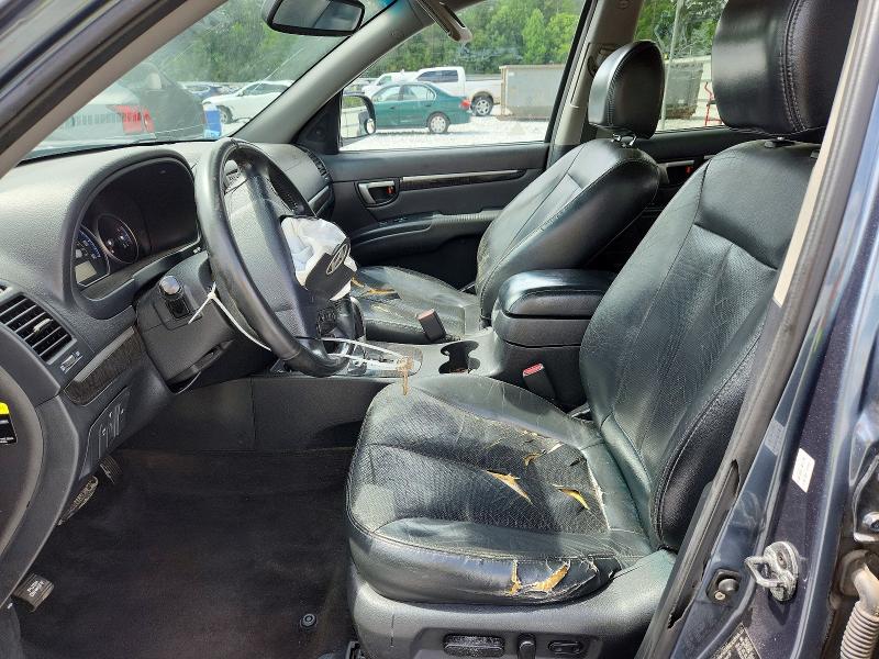 2008 Hyundai Santa fe VIN 5NMSH13E98H144558 COPART salvage auction — FRONT END, Ga - Cert Of Title-Salvage, sold $425 on 2026-07-09 (photo 7)