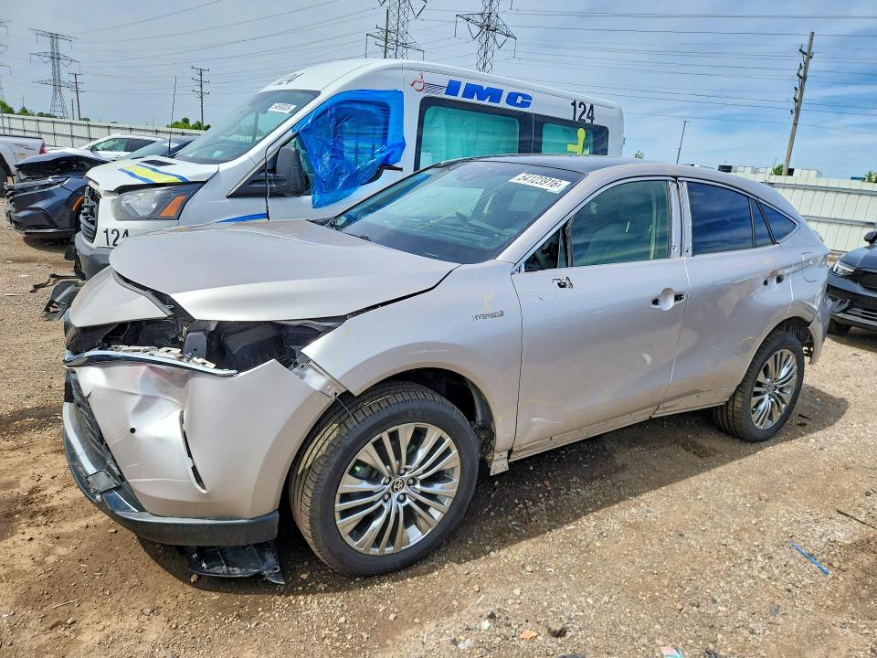 2021 Toyota Venza VIN JTEAAAAH4MJ047961 COPART salvage auction — FRONT END, Il - Salvage Certificate, sold $11,000 on 2026-07-09 (photo 1)