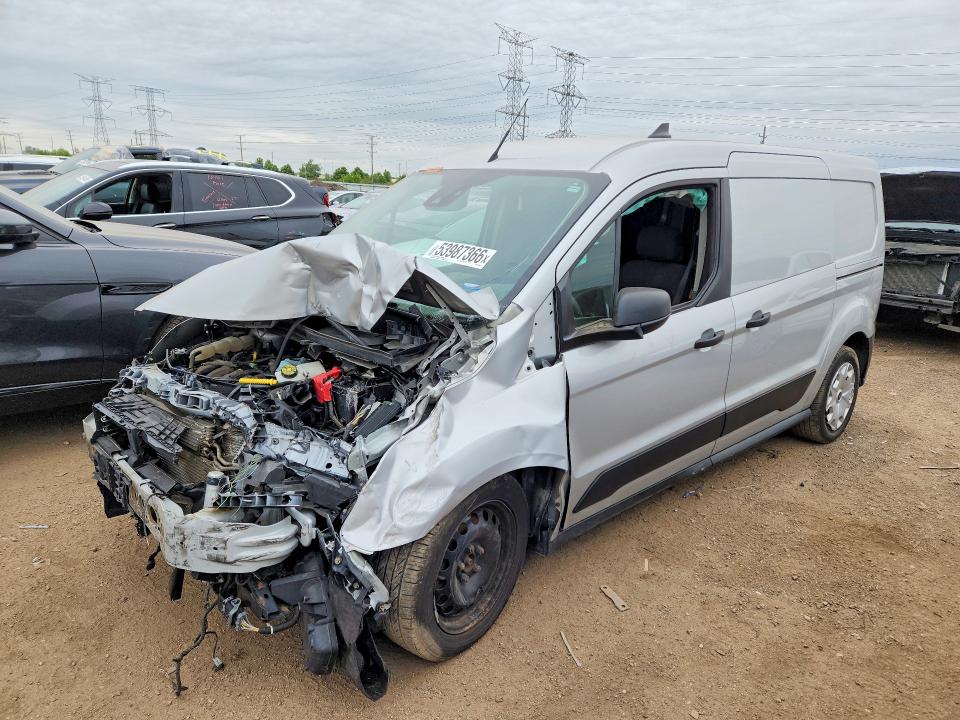 2021 Ford Transit VIN NM0LS7E28M1484829 COPART salvage auction — FRONT END, Il - Salvage Certificate, sold $2,000 on 2026-07-28 (photo 1)