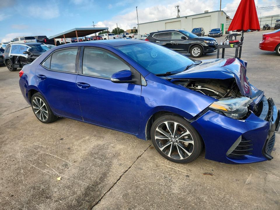 2018 Toyota VIN 2T1BURHE1JC991413 COPART salvage auction — FRONT END, Tx - Salvage Vehicle Title, sold $2,800 on 2026-07-09 (photo 4)