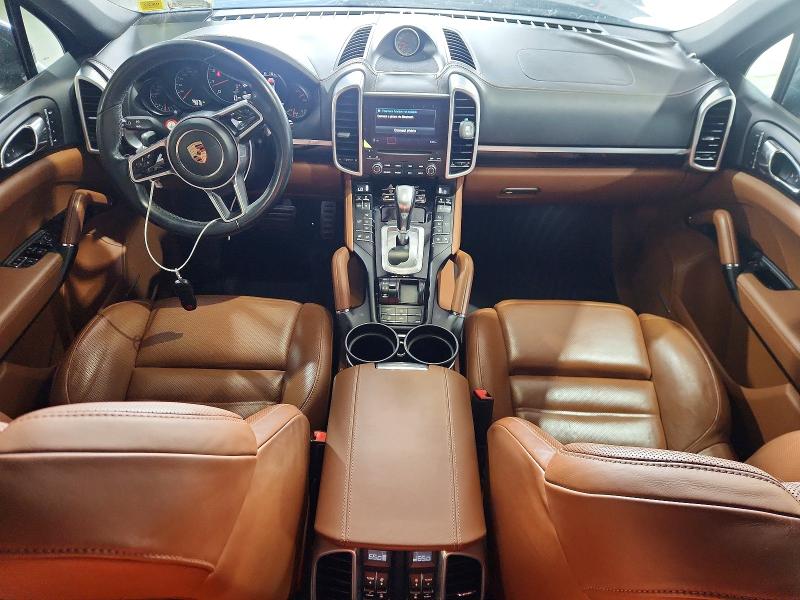 2017 Porsche Cayenne VIN WP1AA2A28HKA87562 COPART salvage auction — FRONT END, Ma - Cert Of Title-Salvage, sold $8,200 on 2026-08-13 (photo 8)