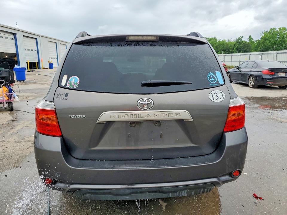 2009 Toyota Highlander VIN JTEDA41A492006328 COPART salvage auction — NORMAL WEAR, Al - Certificate Of Title, sold $3,300 on 2026-07-02 (photo 6)