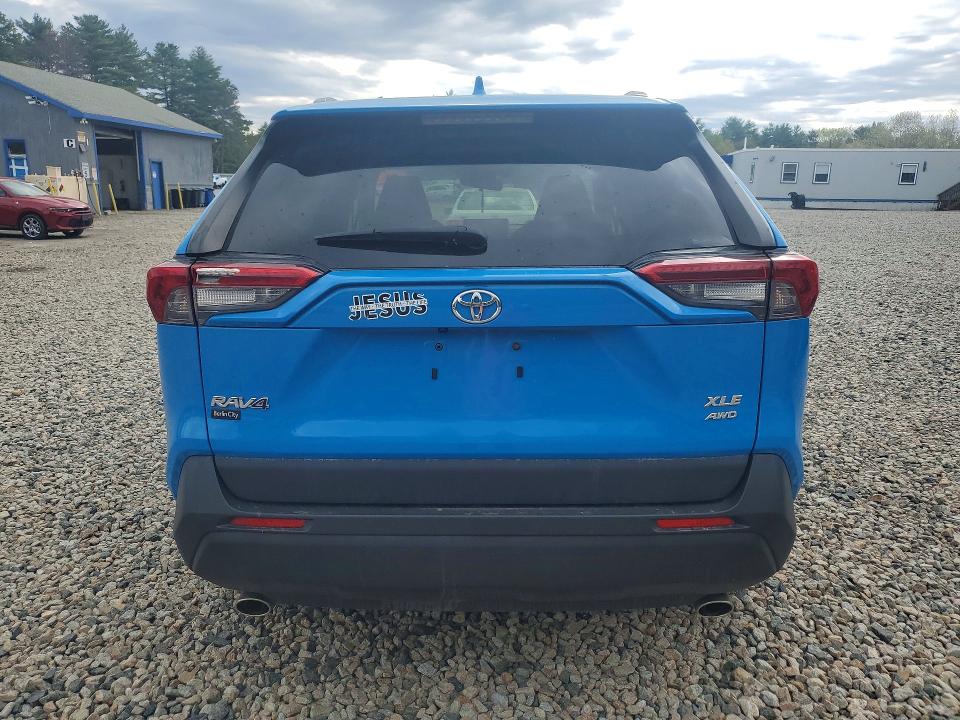 2019 Toyota Rav 4 VIN JTMP1RFV6KD004732 COPART salvage auction — VANDALISM, Me - Cert Of Title-Salvage Collisio, sold $5,200 on 2026-07-23 (photo 6)