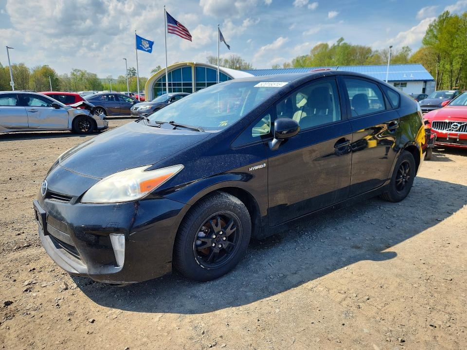 2012 Toyota Prius VIN JTDKN3DU5C1549801 COPART salvage auction — MINOR DENT/SCRATCHES, Ma - Certificate Of Title, sold $1,800 on 2026-07-07 (photo 1)