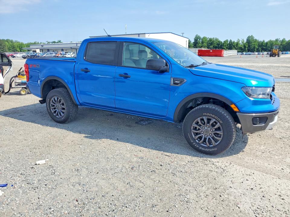 2021 Ford Ranger VIN 1FTER4EH7MLD57133 COPART salvage auction — FRONT END, Nc - Salvage Certificate Of Title, sold $7,700 on 2026-07-27 (photo 4)