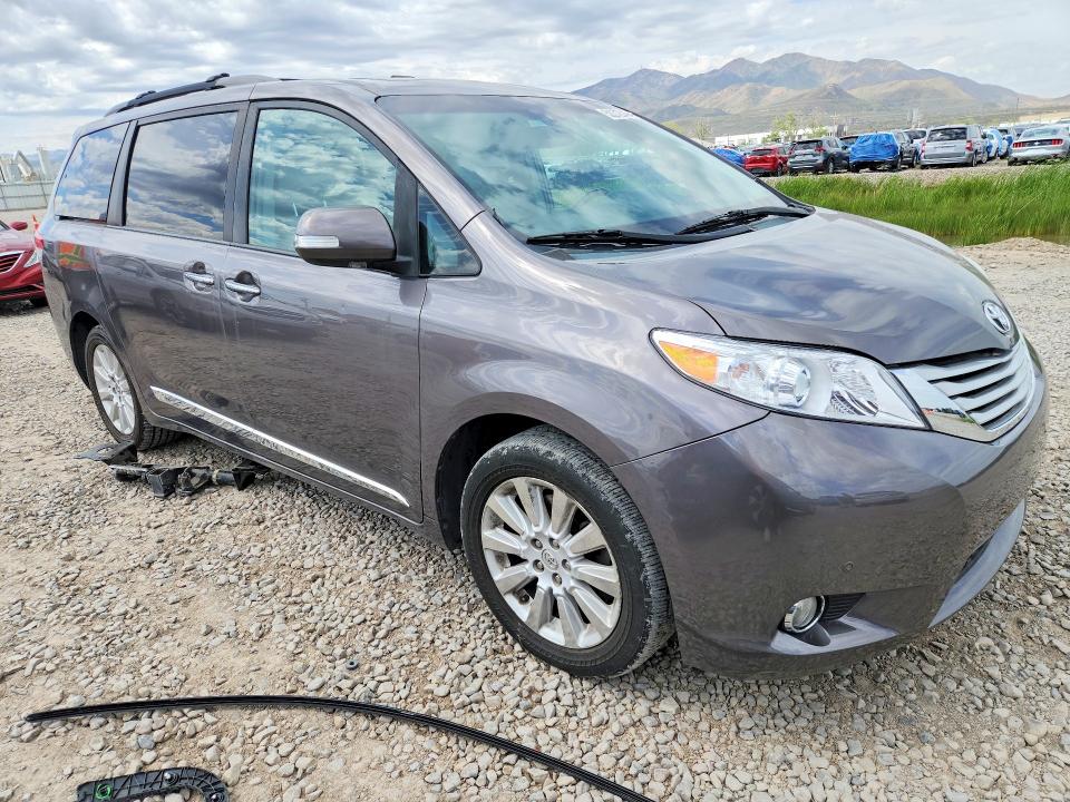 2014 Toyota VIN 5TDDK3DC3ES090718 COPART salvage auction — MECHANICAL, Ut - Certificate Of Title, sold $5,700 on 2026-07-02 (photo 4)