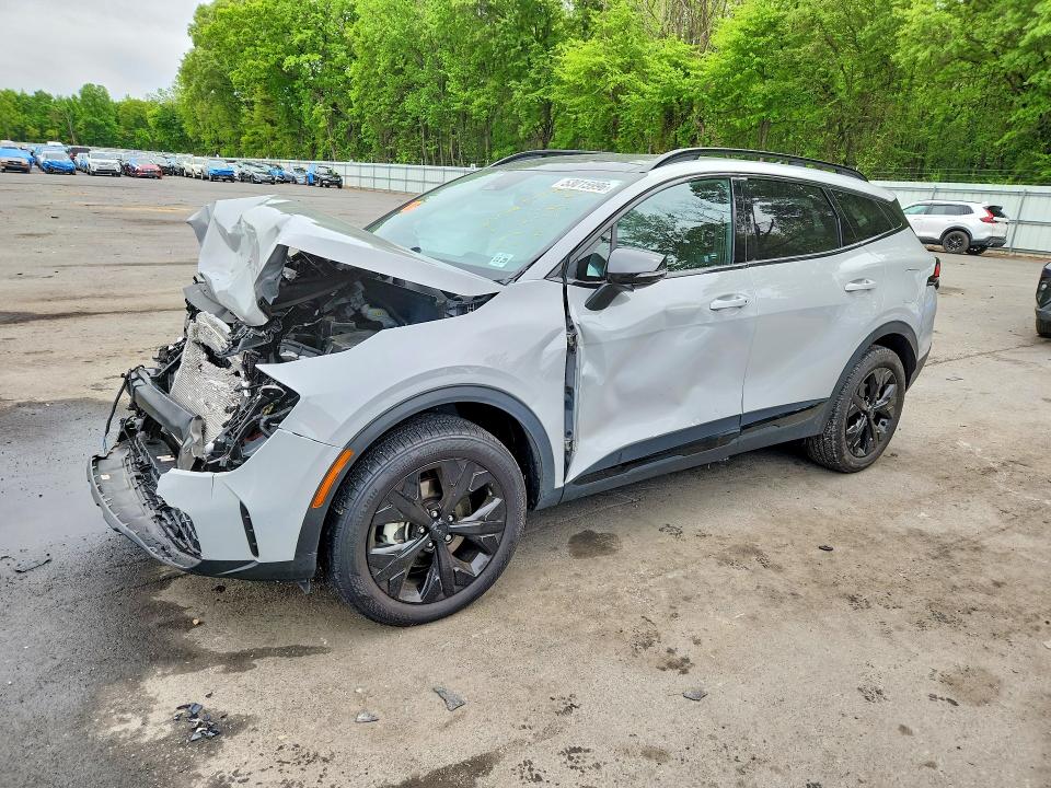 2025 Kia Sportage VIN 5XYK6CDF1SG271217 COPART salvage auction — FRONT END, Nj - Cert Of Title-Salvage, sold $6,600 on 2026-07-14 (photo 1)