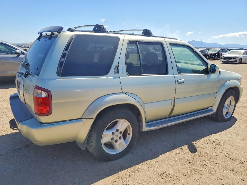2001 Infiniti Qx4 VIN JNRDR07Y11W102652 COPART salvage auction — FRONT END, Id - Salvage Certificate Of Title, sold $400 on 2026-07-20 (photo 3)