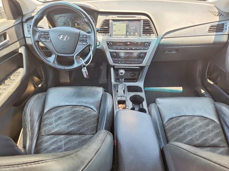 2015 Hyundai Sonata VIN 5NPE34AF3FH082809 COPART salvage auction — FRONT END, Va - Cert Of Title - Salvage, sold $1,500 on 2026-07-06 (photo 8)