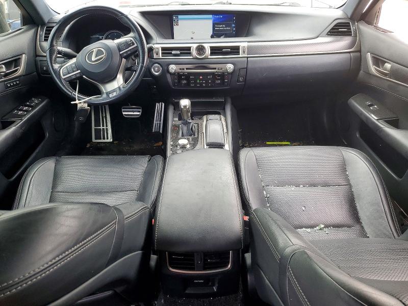 2016 Lexus Gs VIN JTHBZ1BL0GA002720 COPART salvage auction — SIDE, TX - SALVAGE VEHICLE TITLE, sold $6,300 on 2026-07-28 (photo 8)