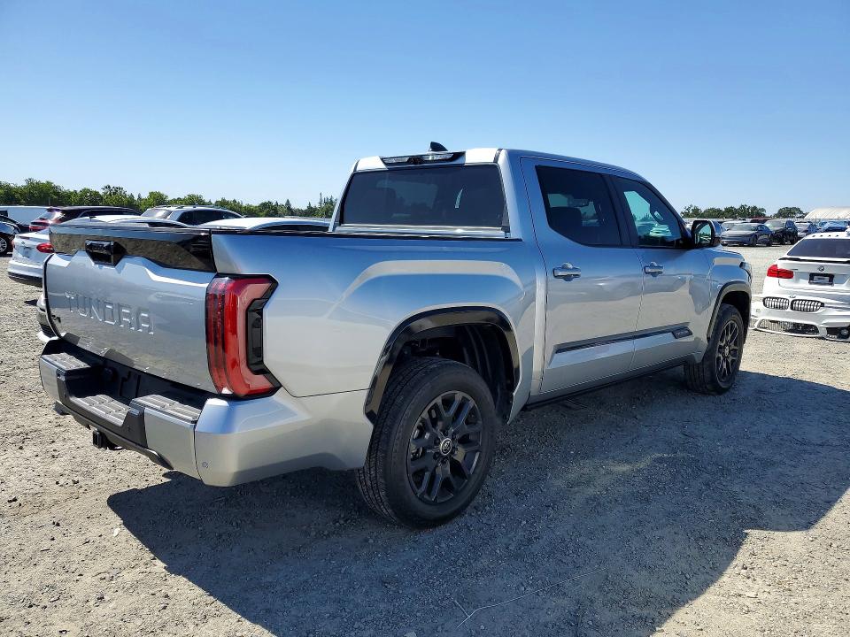 2024 Toyota Tundra VIN 5TFNA5DB2RX143158 COPART salvage auction — FRONT END, Ca - Salvage Certificate, sold $33,750 on 2026-07-02 (photo 3)