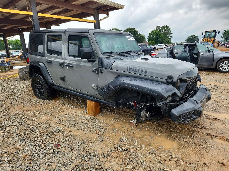 2020 Jeep VIN 1C4HJXDN5LW329437 COPART salvage auction — FRONT END, Al - Cert Of Title-Salvage Title, sold $6,200 on 2026-08-01 (photo 4)