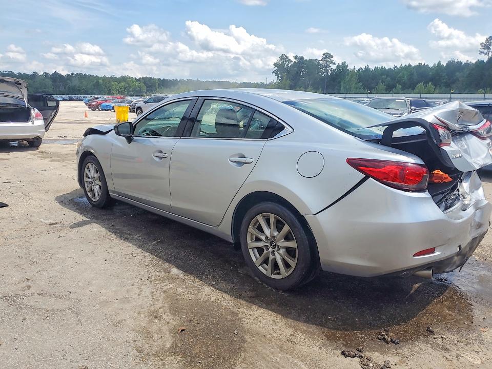 2016 Mazda 6 VIN JM1GJ1U56G1427596 COPART salvage auction — REAR END, SC - CERT OF TITLE-SALVAGE, sold $850 on 2026-07-06 (photo 2)