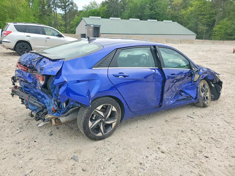 2023 Hyundai Elantra VIN KMHLP4AG2PU482402 COPART salvage auction — REAR END, Ma - Cert Of Title-Salvage, sold $1,500 on 2026-07-15 (photo 3)