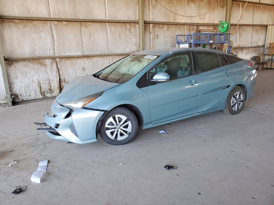 2018 Toyota Prius VIN JTDKBRFU1J3065831 COPART salvage auction — FRONT END, Az - Cert Of Title - Salvage, sold $2,700 on 2026-07-20 (photo 1)