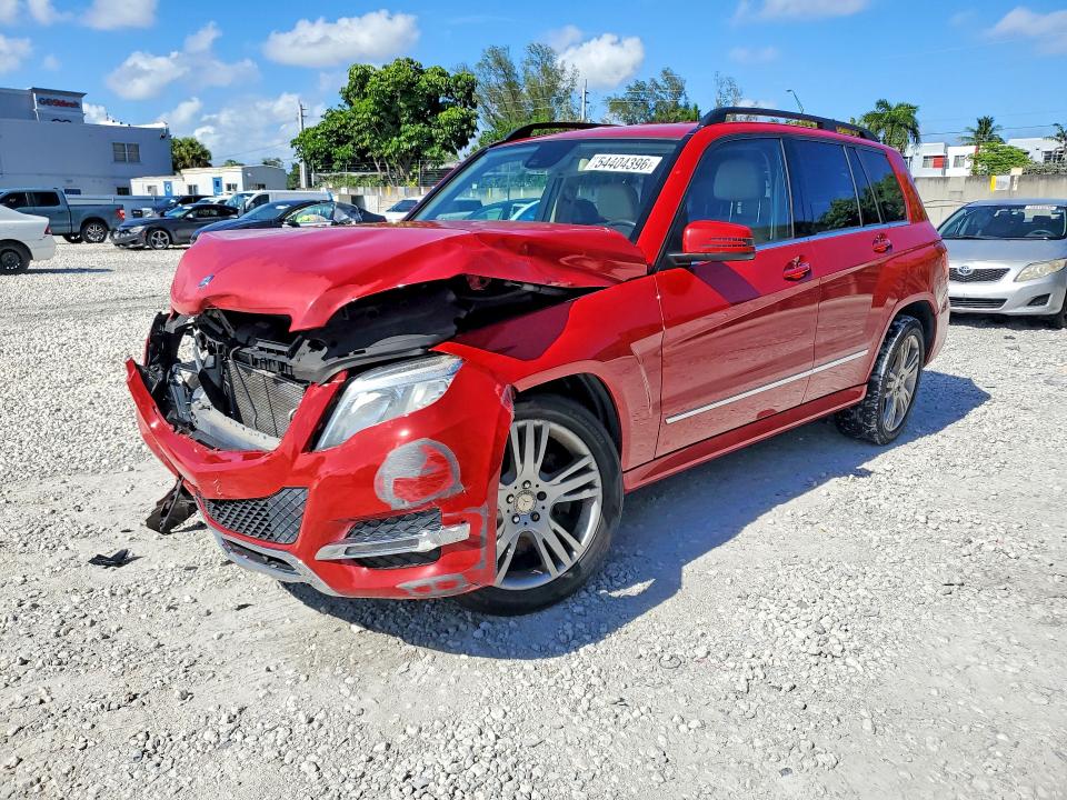 2015 Mercedes-benz Glk-klasse VIN WDCGG5HB6FG403472 COPART salvage auction — FRONT END, FL - CERT OF TITLE SLVG REBUILDABLE, sold $1,350 on 2026-07-27 (photo 1)