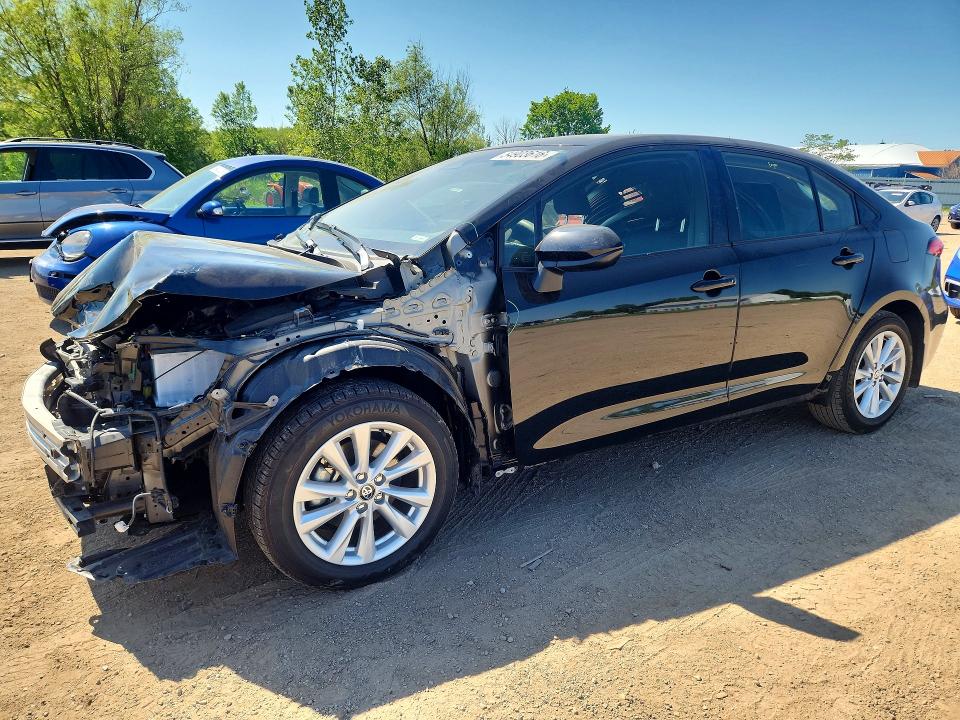 2025 Toyota Corolla VIN JTDBCMFE6S3080223 COPART salvage auction — FRONT END, Oh - Cert Of Title-Salvage, sold $2,250 on 2026-07-23 (photo 1)