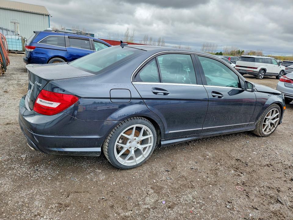 2013 Mercedes-benz VIN WDDGF8JB3DA795692 COPART salvage auction — FRONT END, On - Permit No Brand - Unfit, sold $2,650 on 2026-07-02 (photo 3)