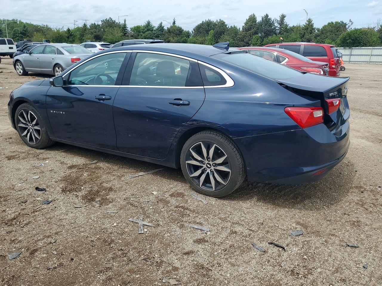 2017 Chevrolet Malibu Limited VIN 1G1ZE5ST8HF269295 COPART salvage auction — Side, IL - SALVAGE CERTIFICATE, sold $2,950 on 2026-06-30 (photo 2)