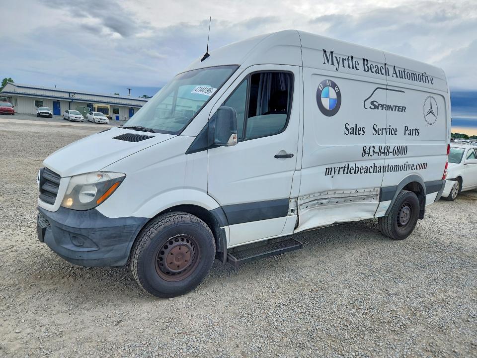 2018 Mercedes-benz VIN WD3PE7CDXJP618033 COPART salvage auction — SIDE, Nc - Salvage Certificate Of Title, sold $3,850 on 2026-07-22 (photo 1)