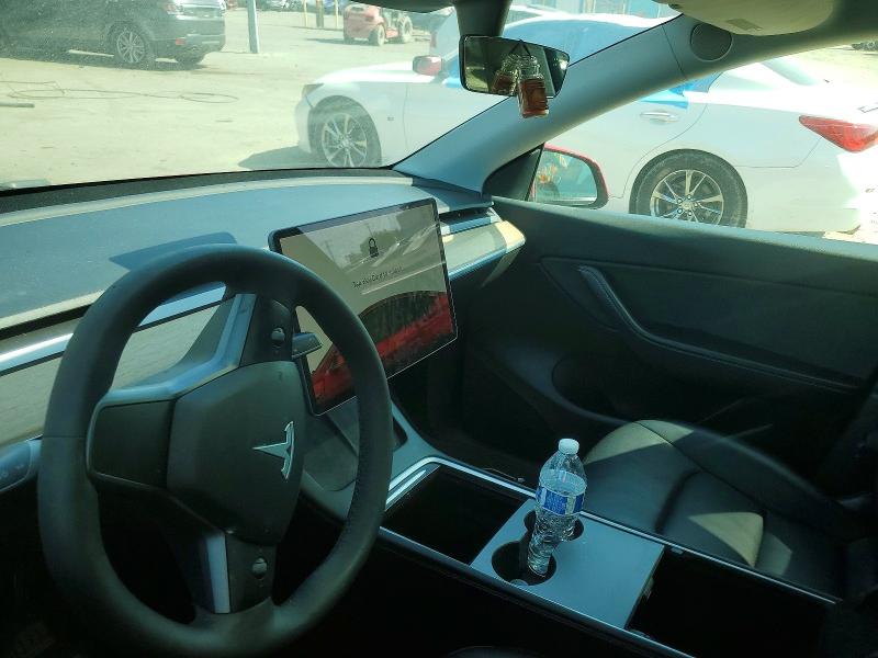 2021 Tesla VIN 5YJYGDEE6MF219207 COPART salvage auction — REAR END, Salvage Title, sold $7,300 on 2026-07-13 (photo 9)