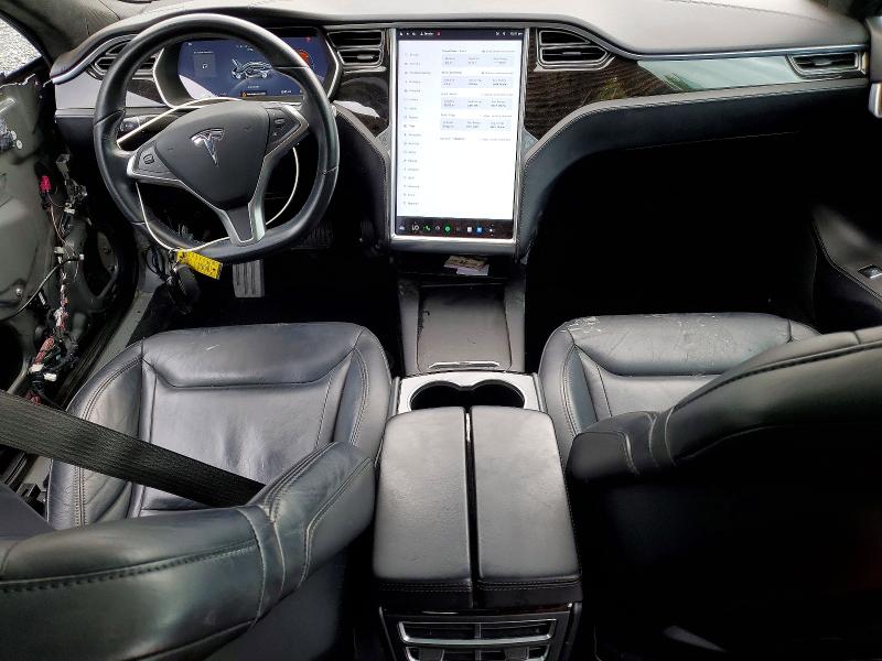 2016 Tesla Model s VIN 5YJSA1E15GF153790 COPART salvage auction — FRONT END, Nc - Salvage Certificate Of Title, sold $5,300 on 2026-07-02 (photo 8)